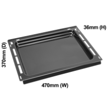 4055550042 Enamel Grill Dish 470 X 370 Electrolux Oven/Stove Replaces 4055580676 4055550042 Enamel Grill Dish 470 X 370 Electrolux Oven/Stove Replaces 4055580676