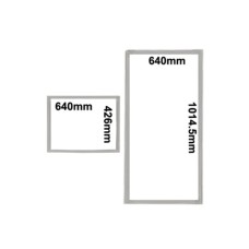 4055723896 Fridge + Freezer Gaskets Door Seals Electrolux Fridge