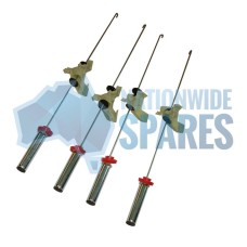 424495P Suspension Kit Aqua 4Blk Fisher & Paykel Washing Machine