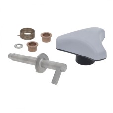 472992033 Knob; Complete; With Lockshaft; Grey Electrolux Professional